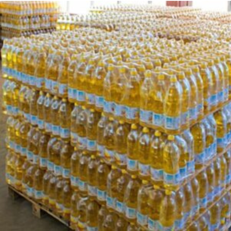 Huile végétale en palettes